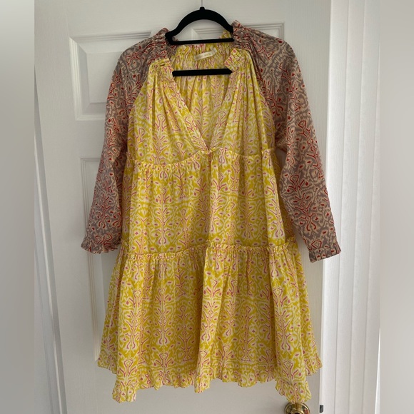 Tuckernuck Dresses & Skirts - Tuckernuck Blockprint Dress - Size L - Charina Sarte Brand